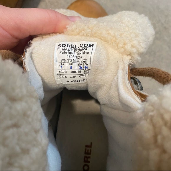 Sorel Women's Joan of Arctic Wedge II Shearling Boots - Picture 7 of 7